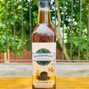 Black Sesame Oil Wood Pressed